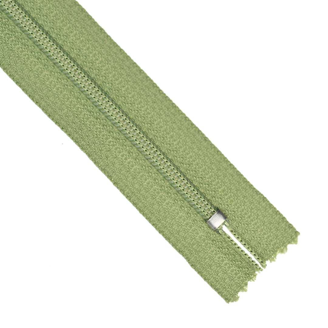 YKK NYLON CLOSED-END ZIP NO.3 COL 064 PALM LEAF