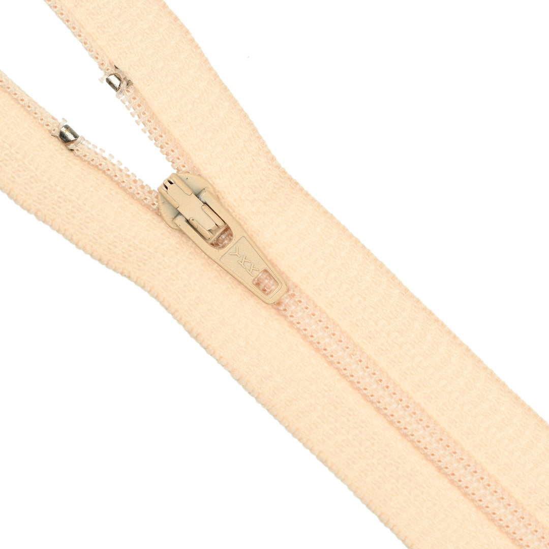 YKK NYLON CLOSED-END ZIP NO.3 COL 180 BISQUE