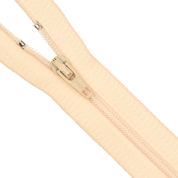 YKK NYLON CLOSED-END ZIP NO.3 COL 180 BISQUE