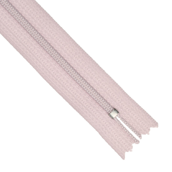 YKK NYLON CLOSED-END ZIP NO.3 COL 245 DUSKY MAUVE