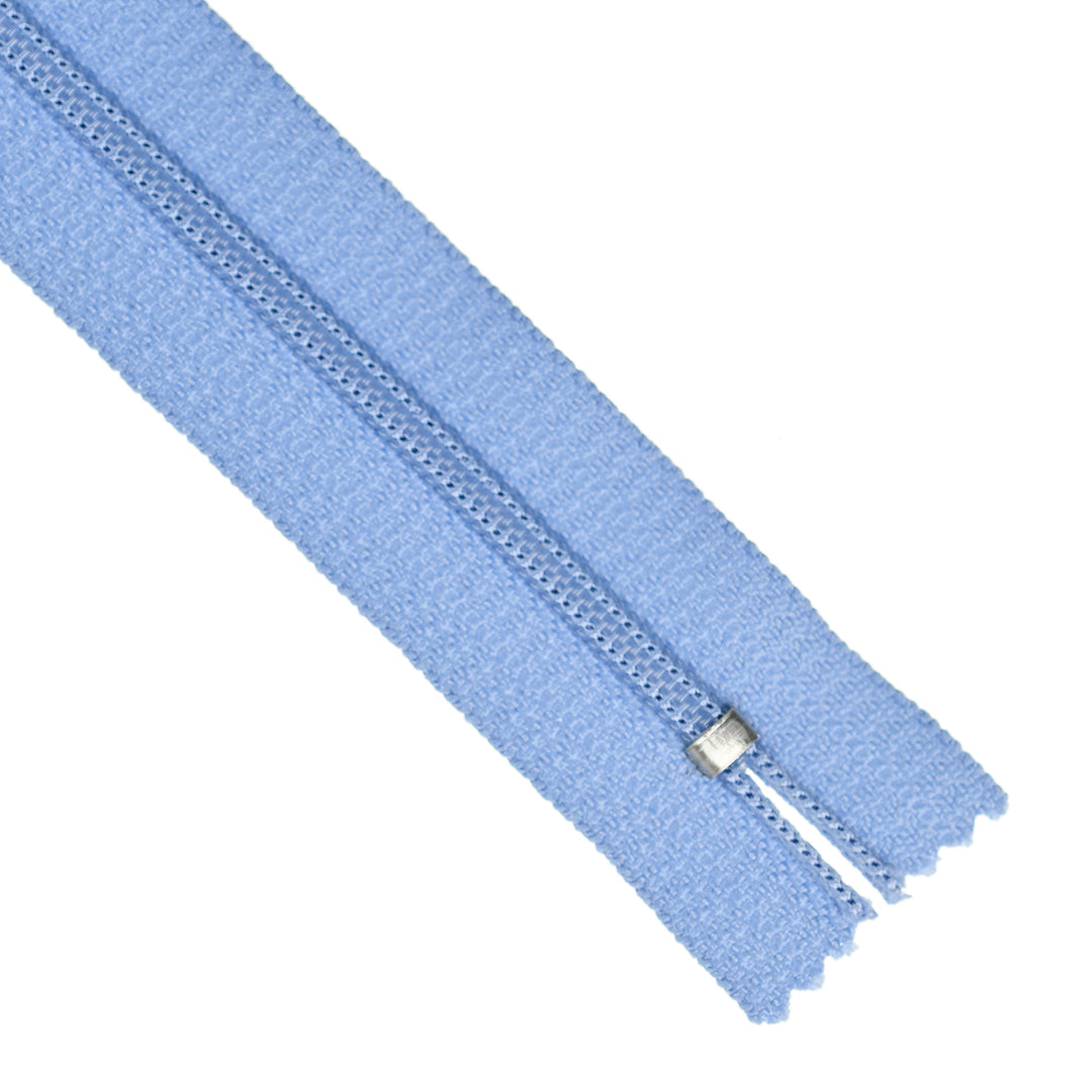 YKK NYLON CLOSED-END ZIP NO.3 COL 255 SOFT VIOLET