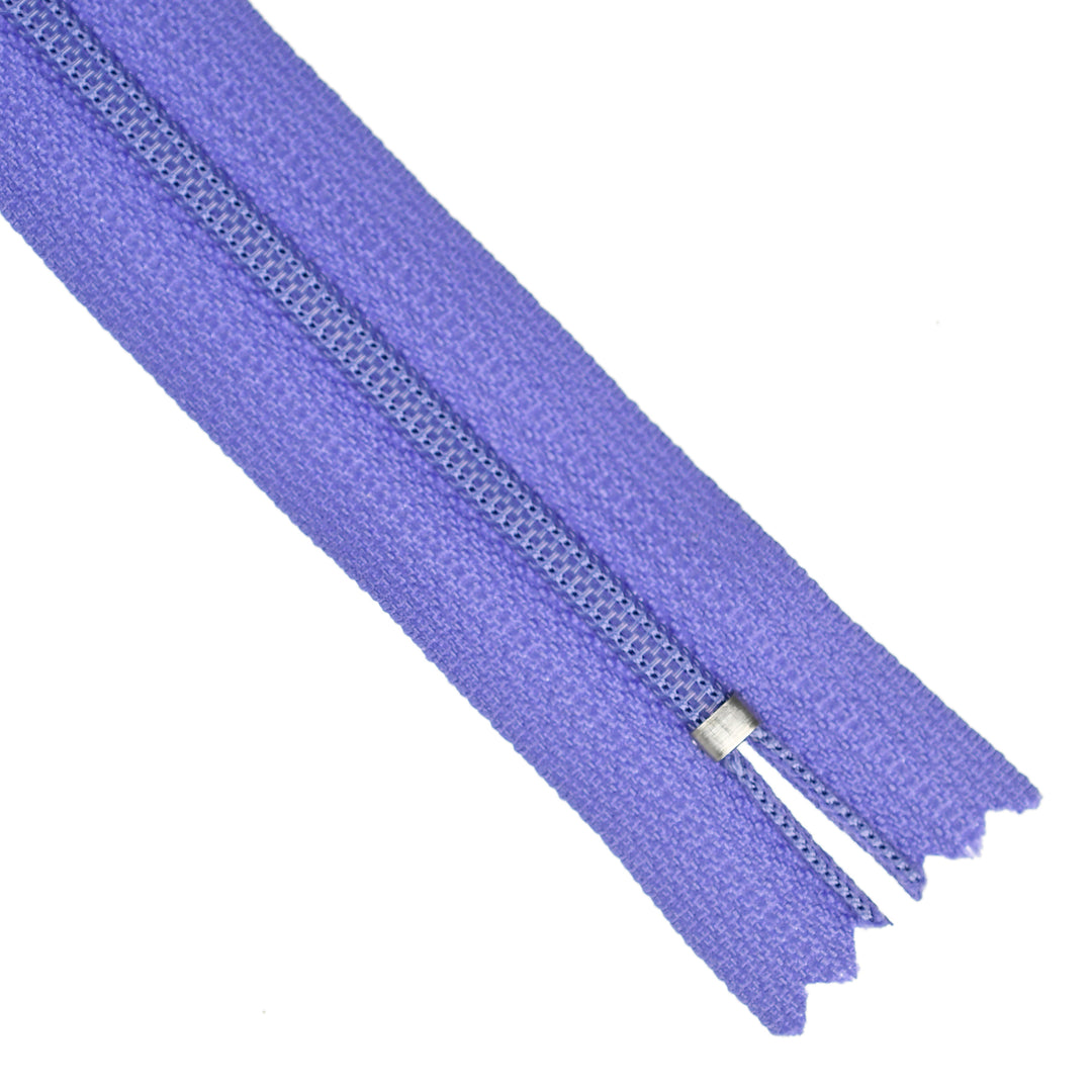YKK NYLON CLOSED-END ZIP NO.3 COL 281 BRIGHT VIOLET