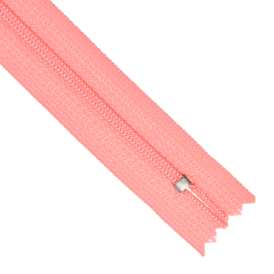 YKK NYLON CLOSED-END ZIP NO.3 COL 348 CANDY PINK