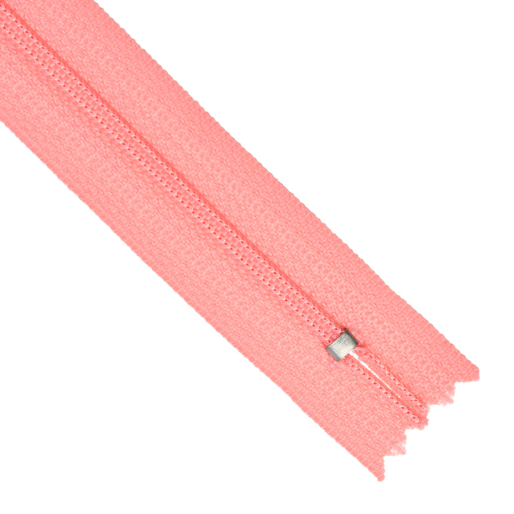 YKK NYLON CLOSED-END ZIP NO.3 COL 348 CANDY PINK