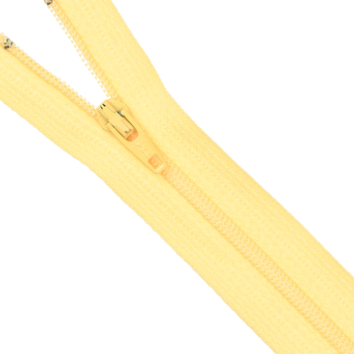 YKK NYLON CLOSED-END ZIP NO.3 COL 505 LIGHT APRICOT
