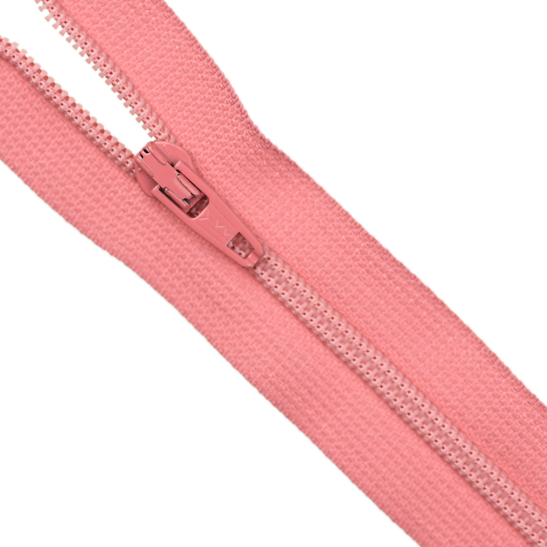 YKK NYLON CLOSED-END ZIP NO.3 COL 5141 VINTAGE ROSE