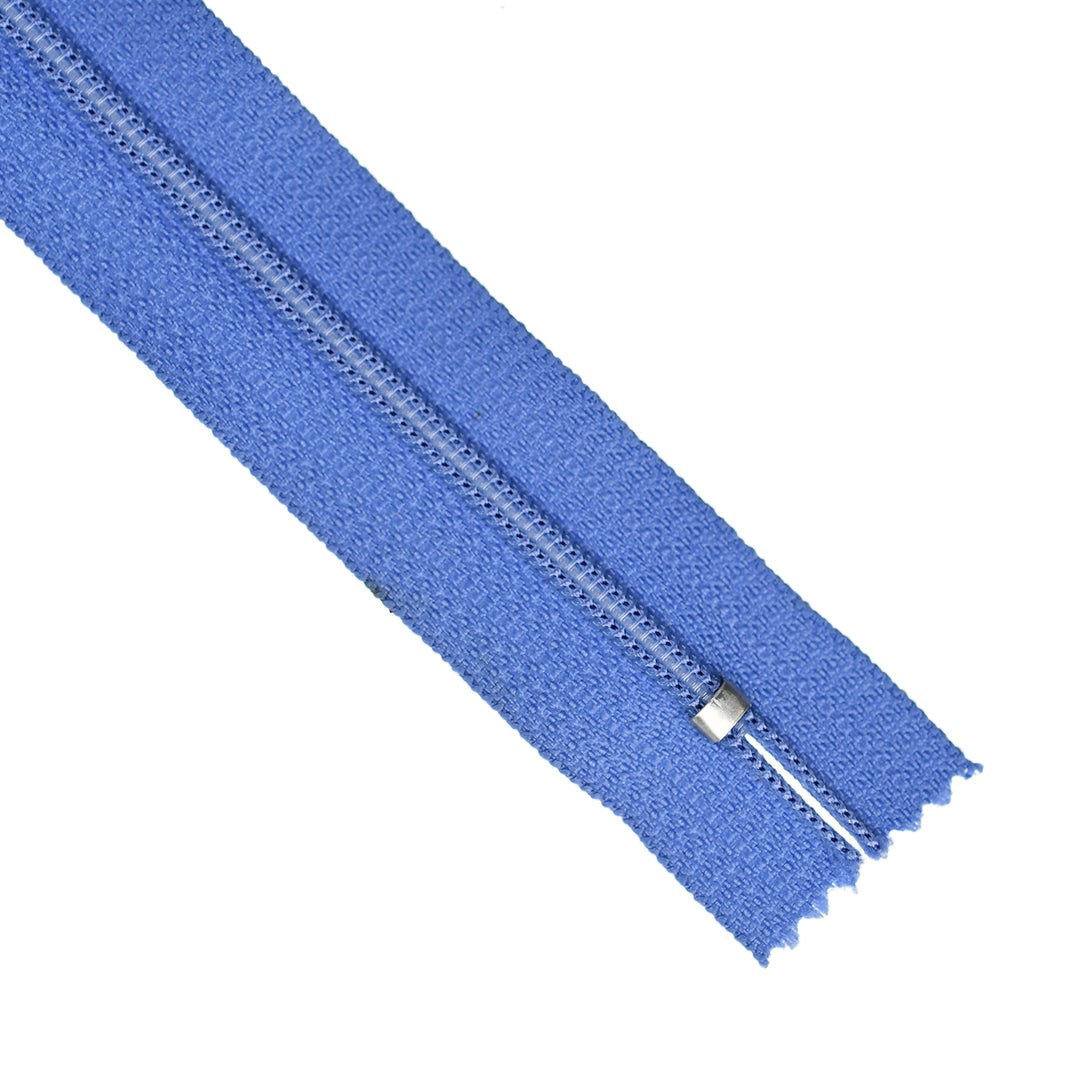 YKK NYLON CLOSED-END ZIP NO.3 COL 5595 BRIGHT HYACINTH