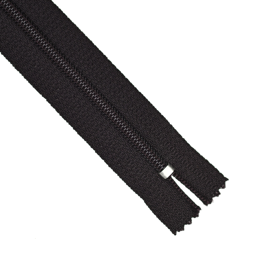 YKK NYLON CLOSED-END ZIP NO.3 COL 5802 EGGPLANT