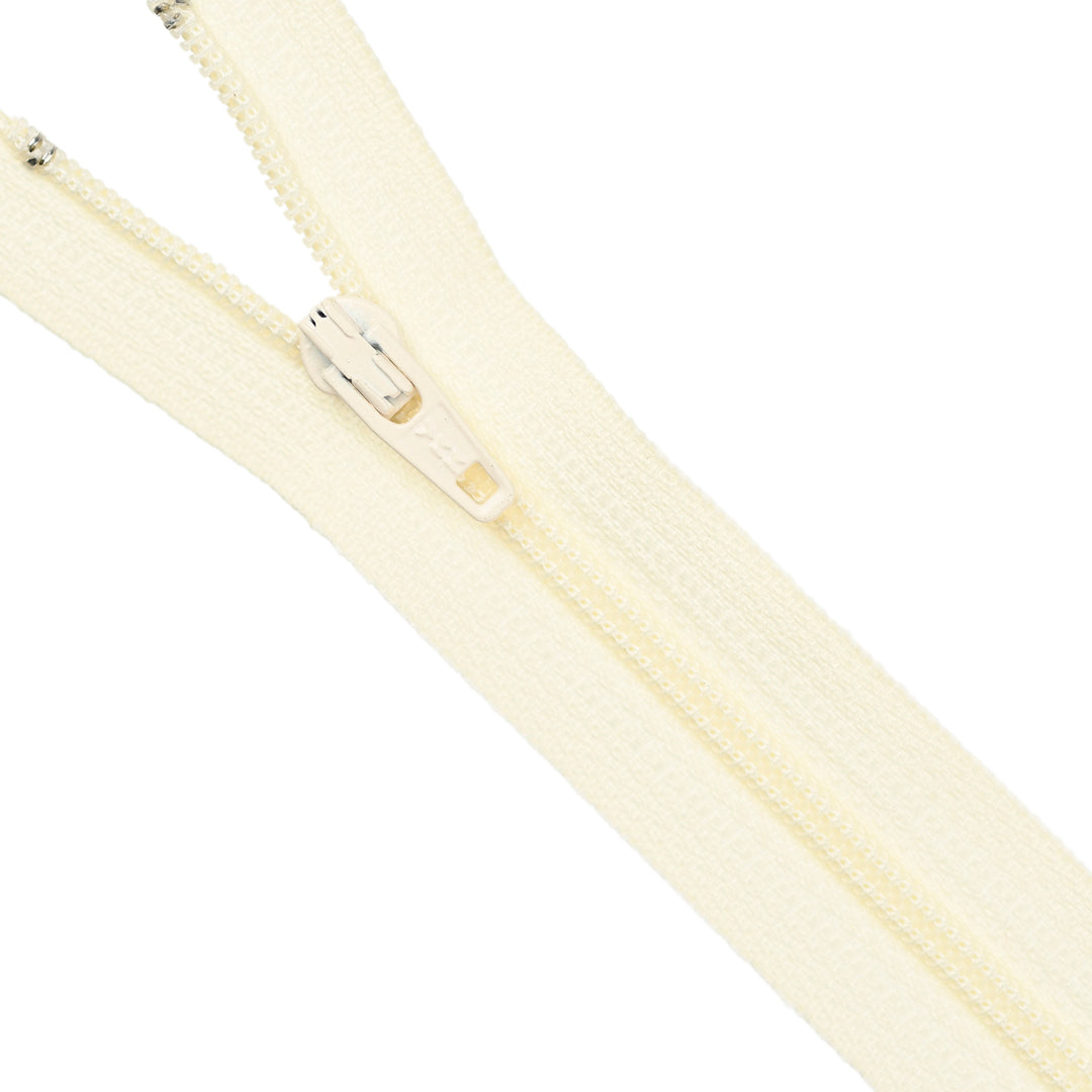 YKK NYLON CLOSED-END ZIP NO.3 COL 801 CREAM