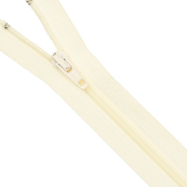 YKK NYLON CLOSED-END ZIP NO.3 COL 801 CREAM
