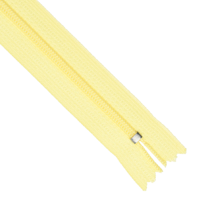 YKK NYLON CLOSED-END ZIP NO.3 COL 802 LEMON