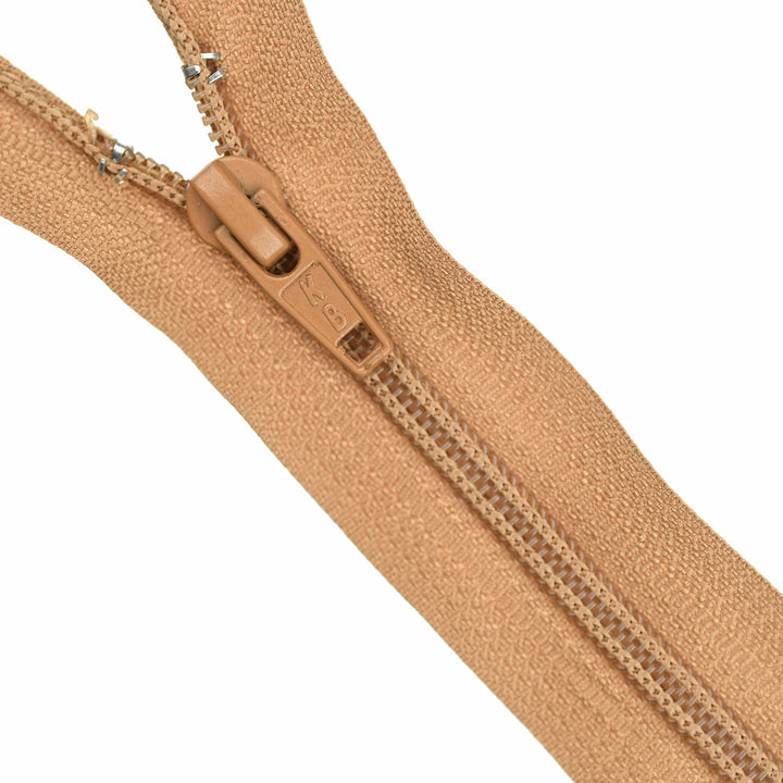 NYLON OPEN-END ZIP NO.5 COL SAHARA