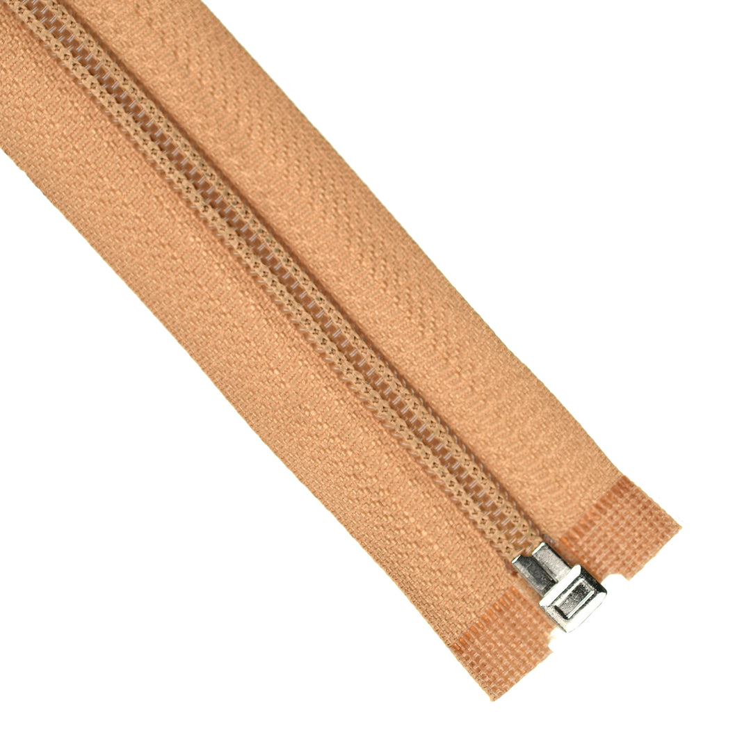 NYLON OPEN-END ZIP NO.5 COL SAHARA