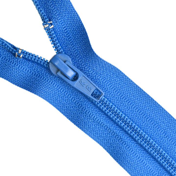 NYLON OPEN-END ZIP NO.5 COL ULTRAMARINE