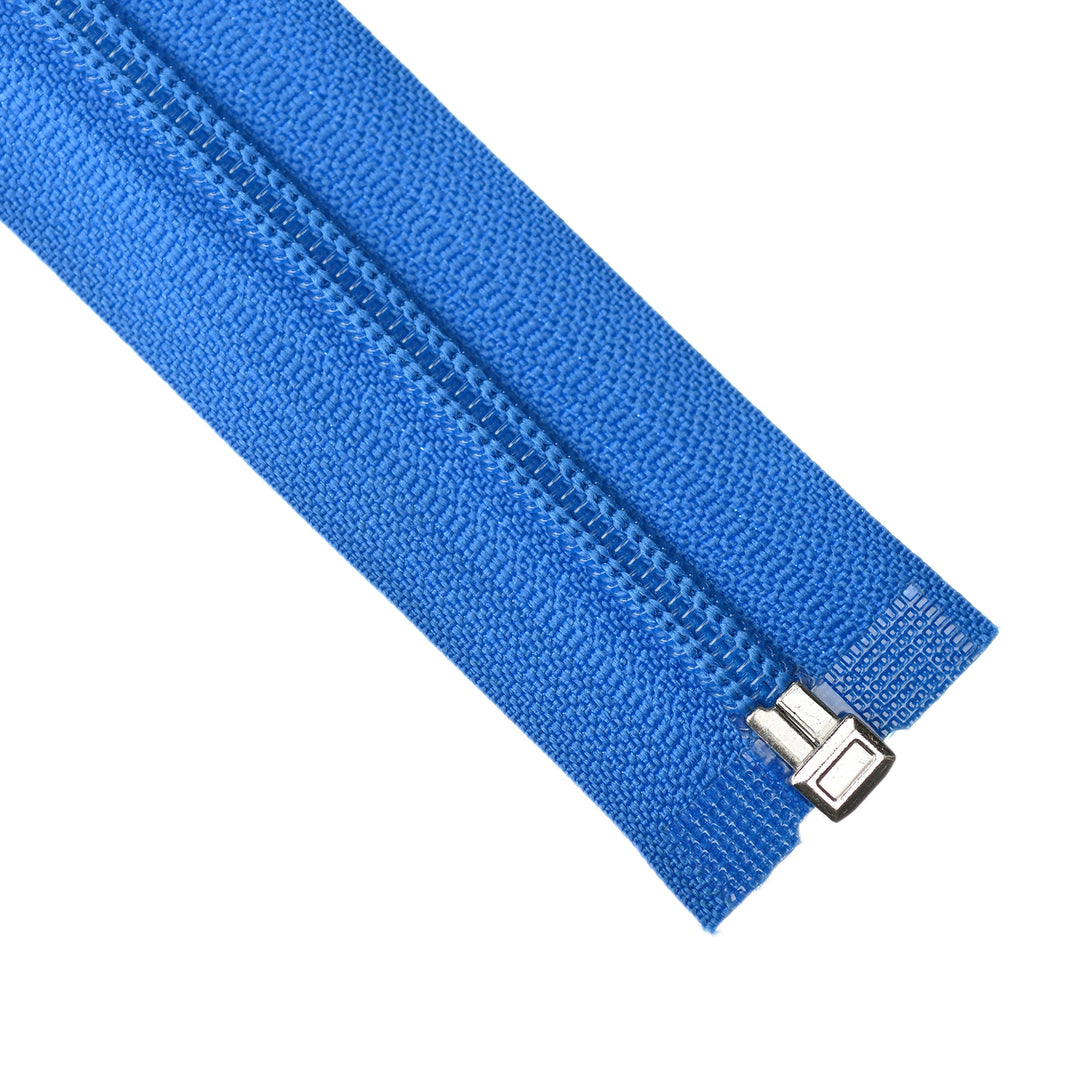 NYLON OPEN-END ZIP NO.5 COL ULTRAMARINE