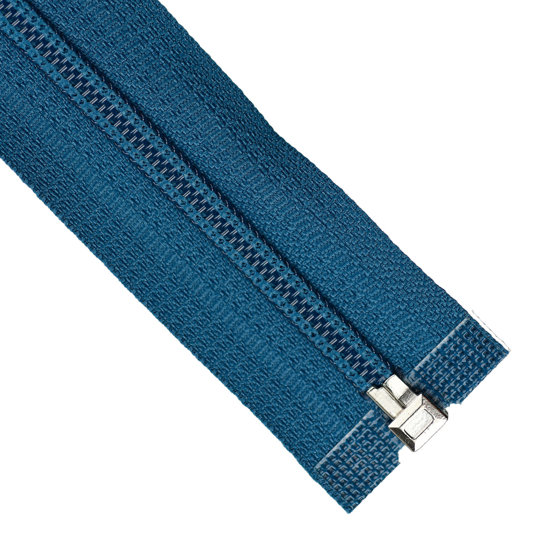 NYLON OPEN-END ZIP NO.5 COL DEEP MARINE