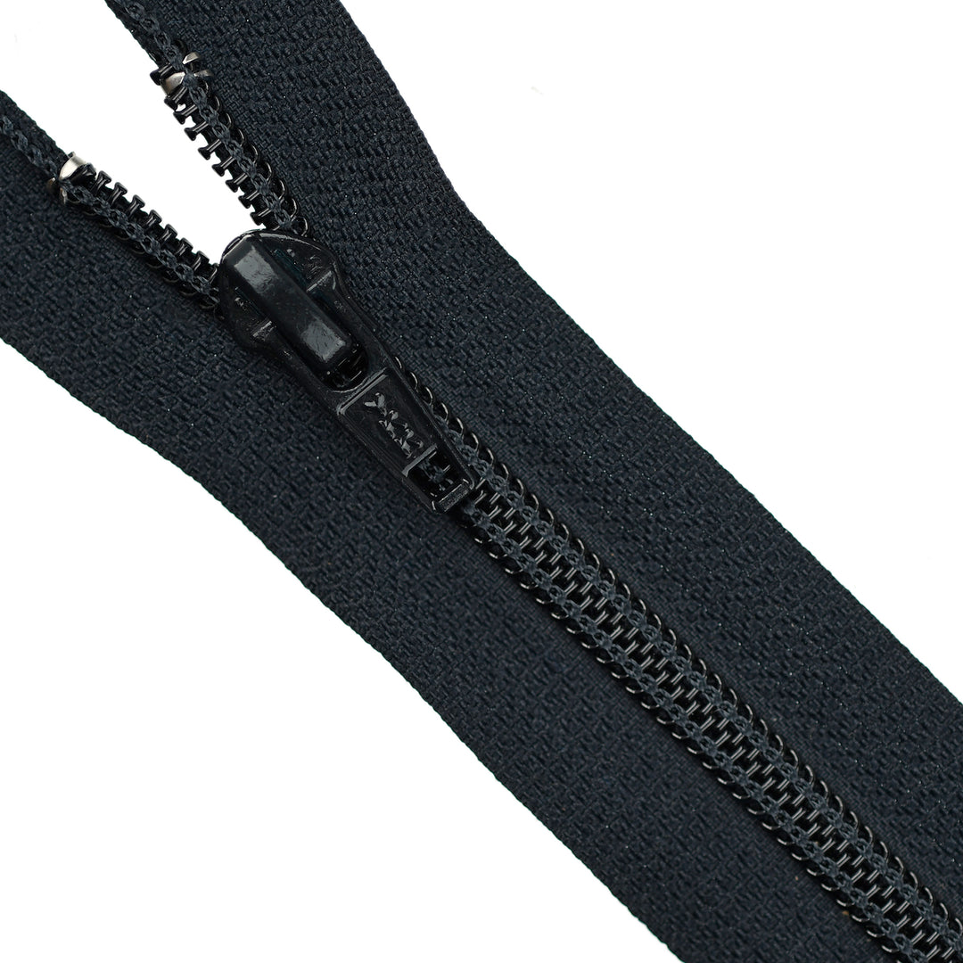 YKK NYLON CLOSED-END ZIP NO.5 COL 233 DARK NAVY