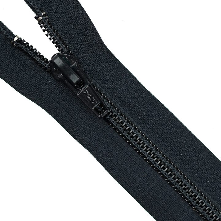 YKK NYLON CLOSED-END ZIP NO.5 COL 233 DARK NAVY