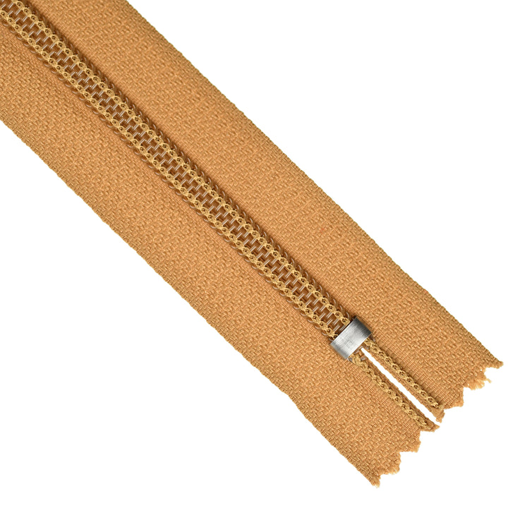 YKK NYLON CLOSED-END ZIP NO.5 COL 508 COPPER