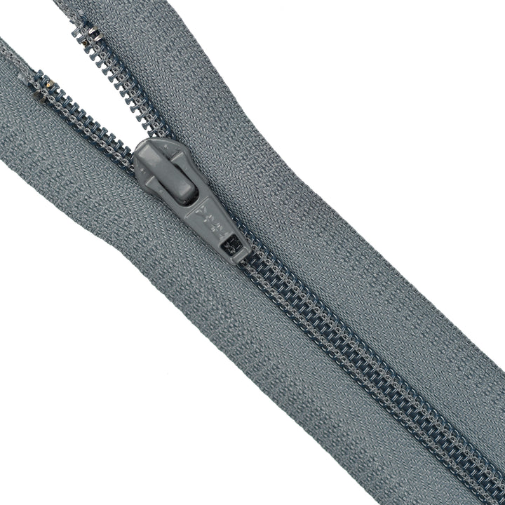 YKK NYLON CLOSED-END ZIP NO.5 COL 578 STORM GREY