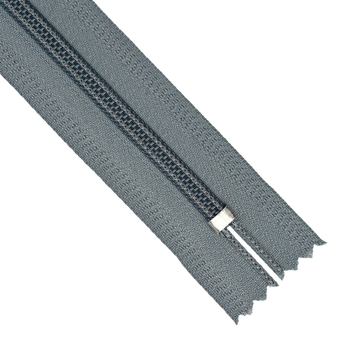 YKK NYLON CLOSED-END ZIP NO.5 COL 578 STORM GREY