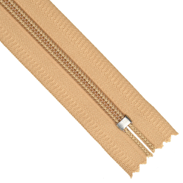 YKK NYLON CLOSED-END ZIP NO.5 COL 893 SAHARA SAND