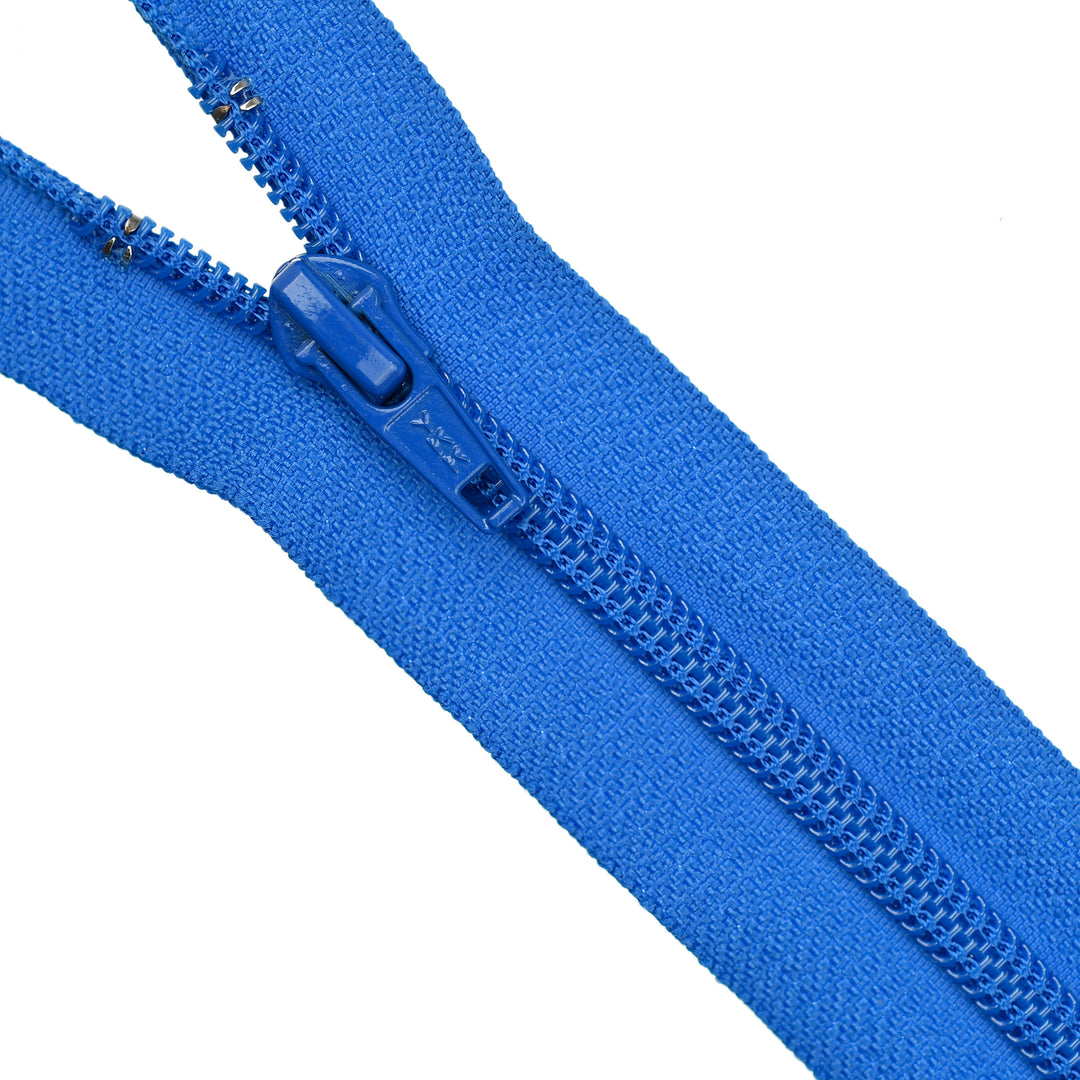 YKK NYLON CLOSED-END ZIP NO.5 COL 918 SAPPHIRE BLUE