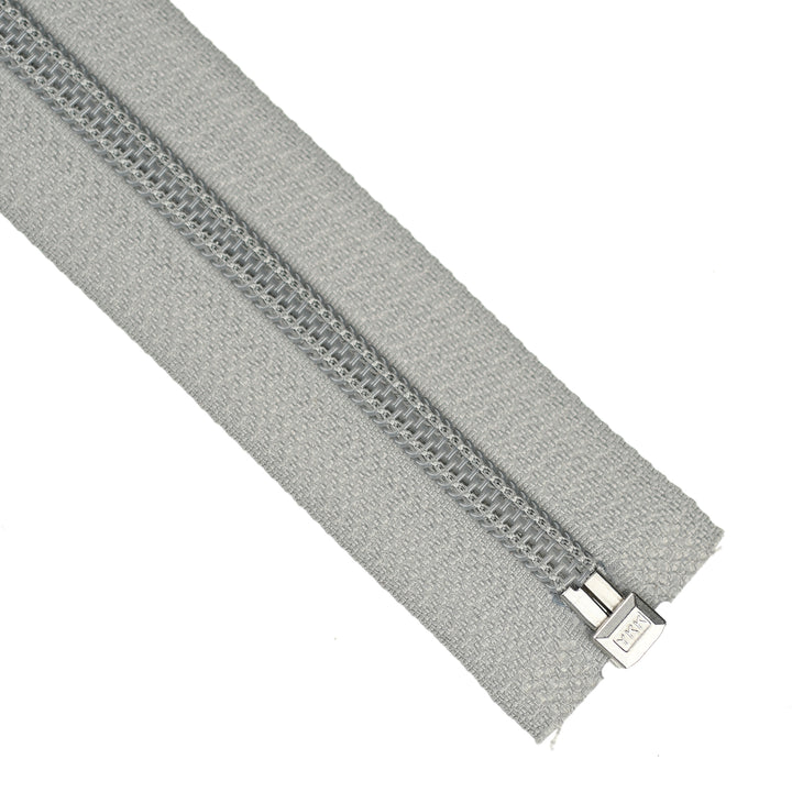 YKK NYLON OPEN-END ZIP NO.5 COL 181 GREY