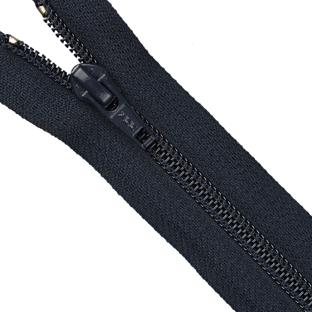YKK NYLON OPEN-END ZIP NO.5 COL 233 DARK NAVY