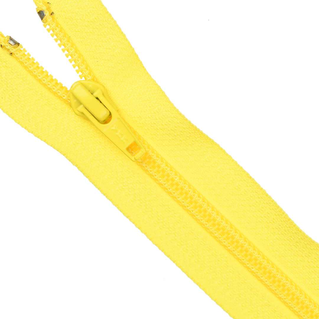 YKK NYLON OPEN-END ZIP NO.5 COL 504 YELLOW