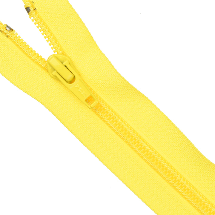 YKK NYLON OPEN-END ZIP NO.5 COL 504 YELLOW