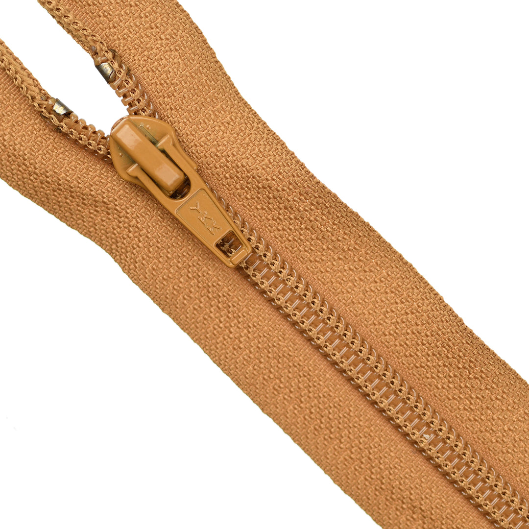 YKK NYLON OPEN-END ZIP NO.5 COL 508 COPPER