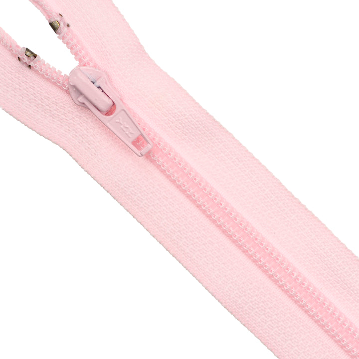 YKK NYLON OPEN-END ZIP NO.5 COL 512 BABY PINK