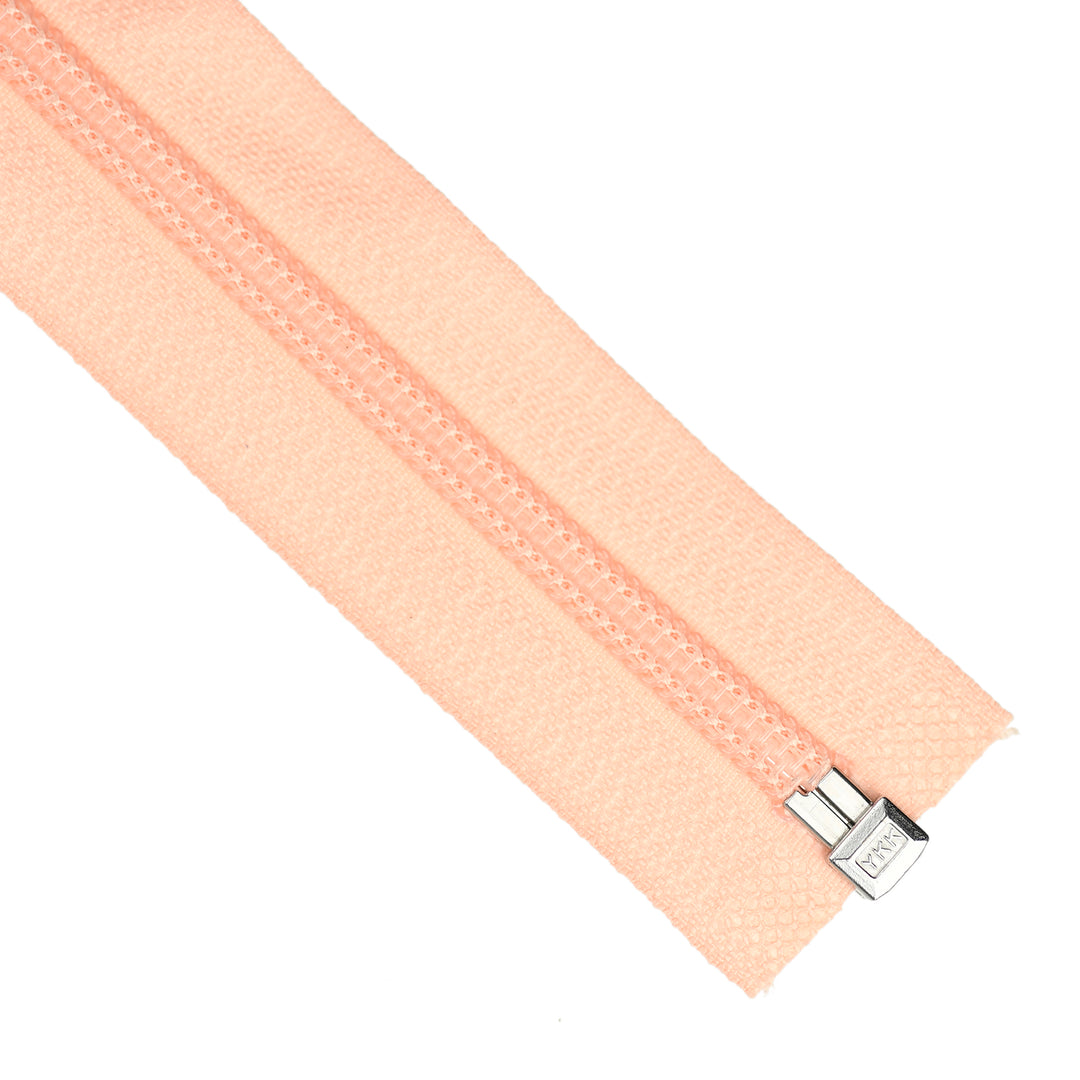 YKK NYLON OPEN-END ZIP NO.5 COL 521 LIGHT APRICOT
