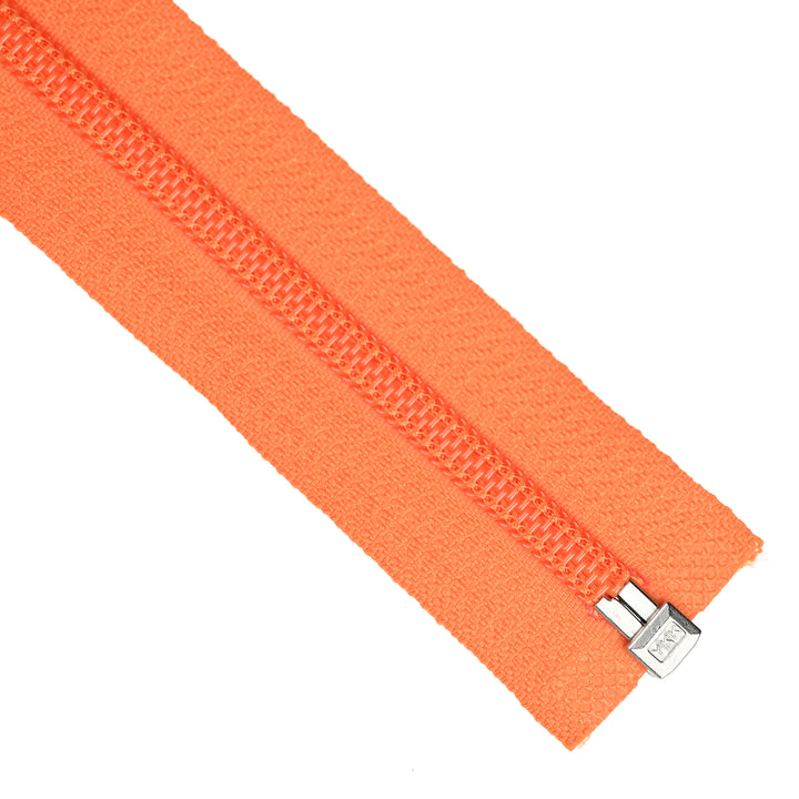 YKK NYLON OPEN-END ZIP NO.5 COL 523 ORANGE