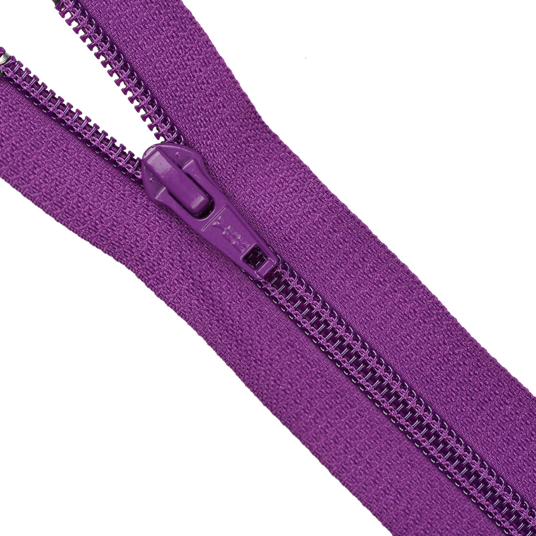 YKK NYLON OPEN-END ZIP NO.5 COL 526 VIOLET