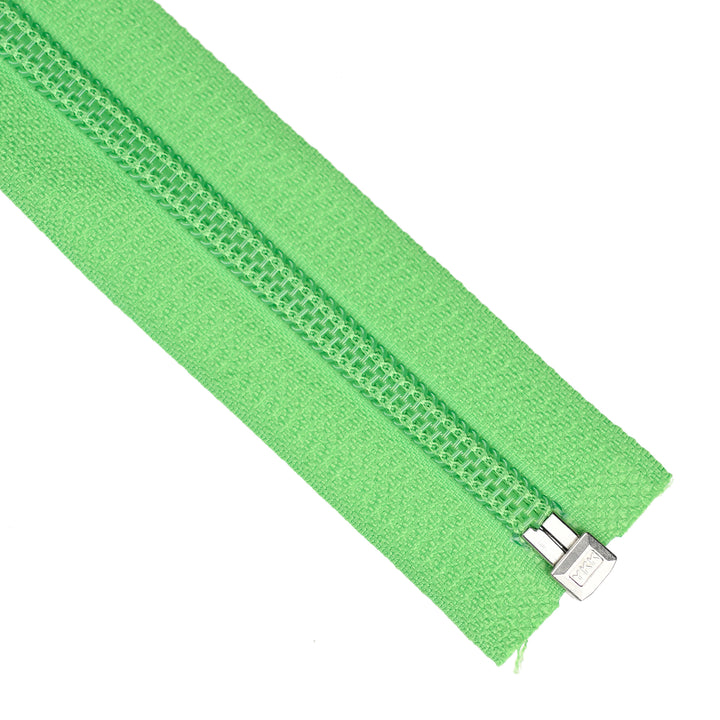 YKK NYLON OPEN-END ZIP NO.5 COL 536 GREEN APPLE