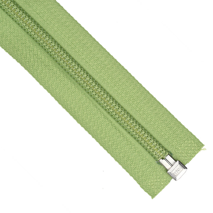 YKK NYLON OPEN-END ZIP NO.5 COL 537 FRESH GREEN