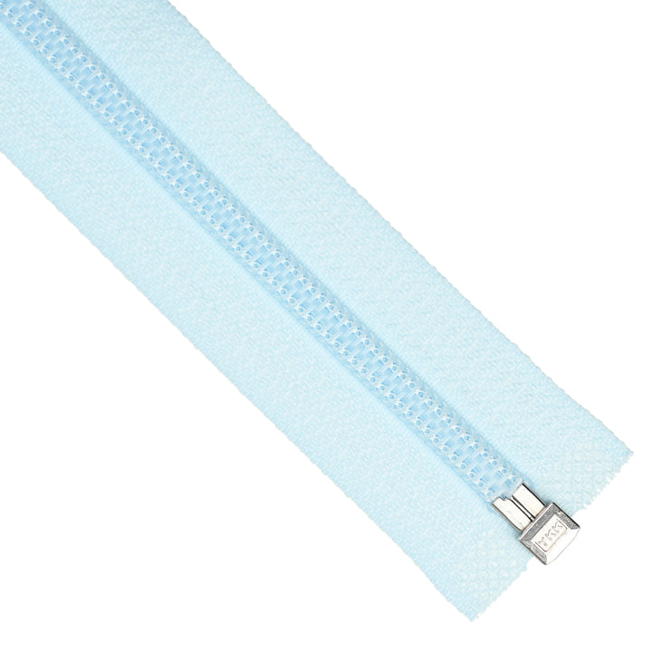 YKK NYLON OPEN-END ZIP NO.5 COL 542 BABY BLUE