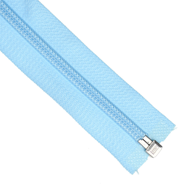 YKK NYLON OPEN-END ZIP NO.5 COL 545 LIGHT SKY