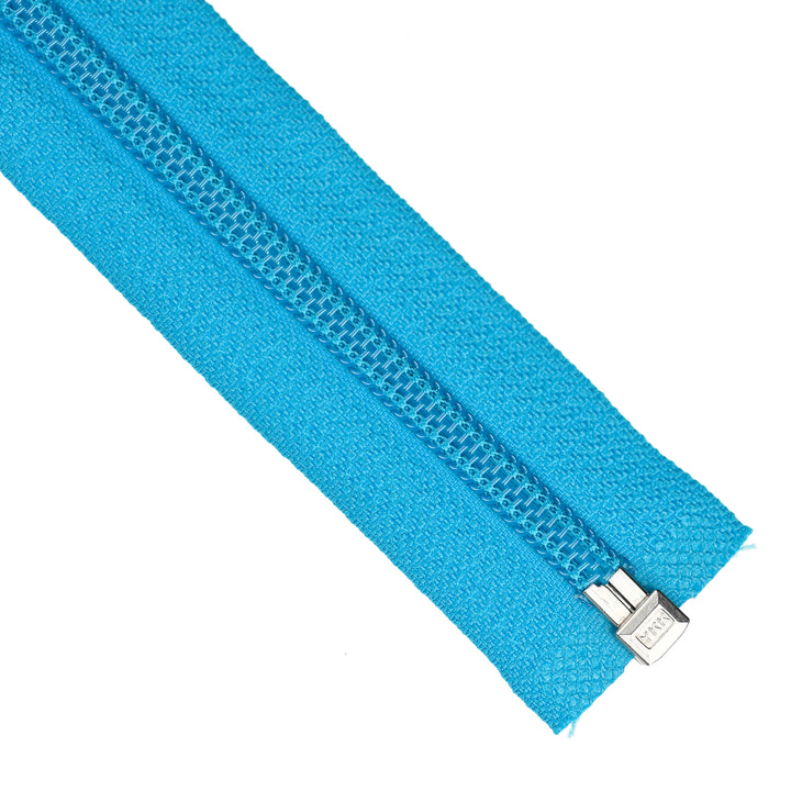 YKK NYLON OPEN-END ZIP NO.5 COL 549 AZURE