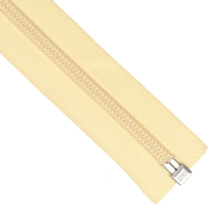 YKK NYLON OPEN-END ZIP NO.5 COL 551 WHEAT