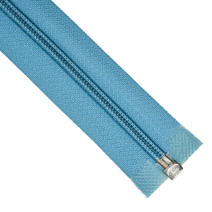 YKK NYLON OPEN-END ZIP NO.5 COL 555 AIR FORCE BLUE