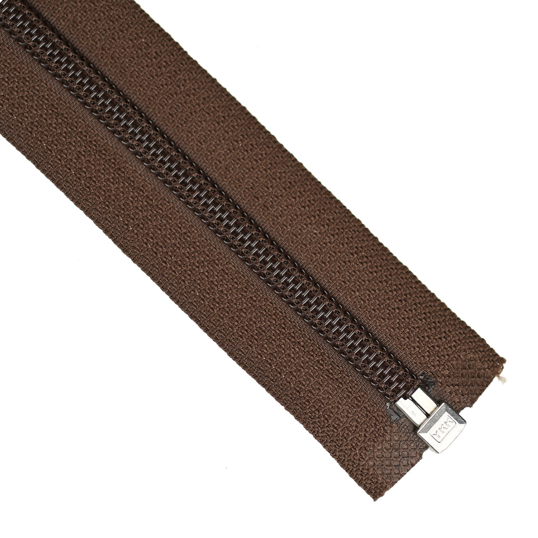 YKK NYLON OPEN-END ZIP NO.5 COL 569 COFFEE BEAN