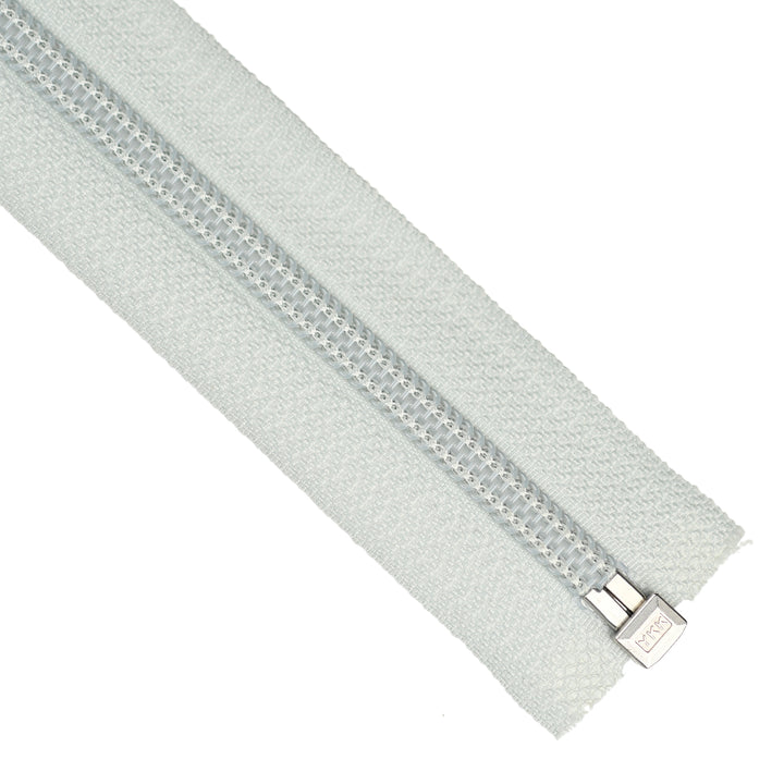 YKK NYLON OPEN-END ZIP NO.5 COL 574 VAPOUR GREY