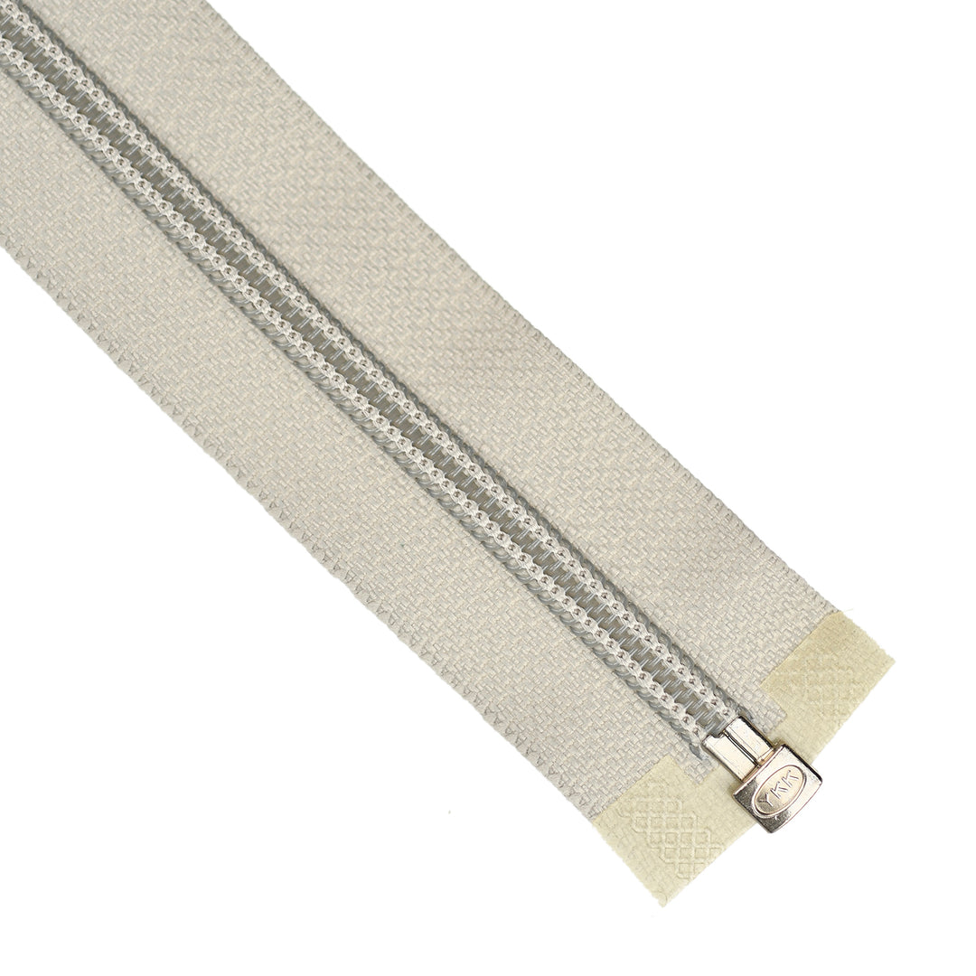 YKK NYLON OPEN-END ZIP NO.5 COL 576 WARM GREY
