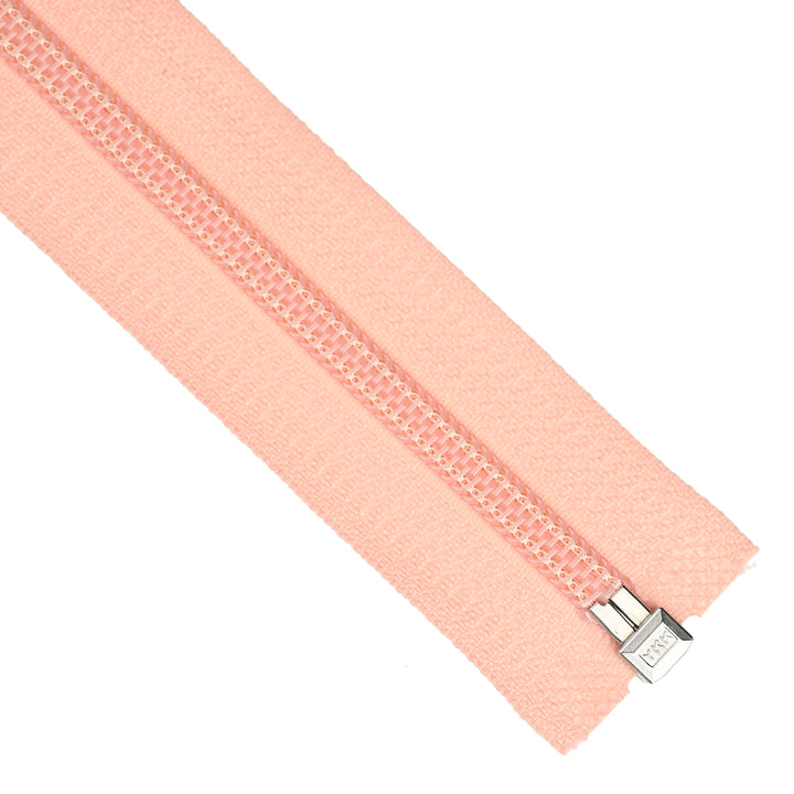 YKK NYLON OPEN-END ZIP NO.5 COL 806 PEACH BLOSSOM