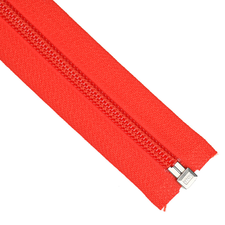 YKK NYLON OPEN-END ZIP NO.5 COL 819 CHILLI RED