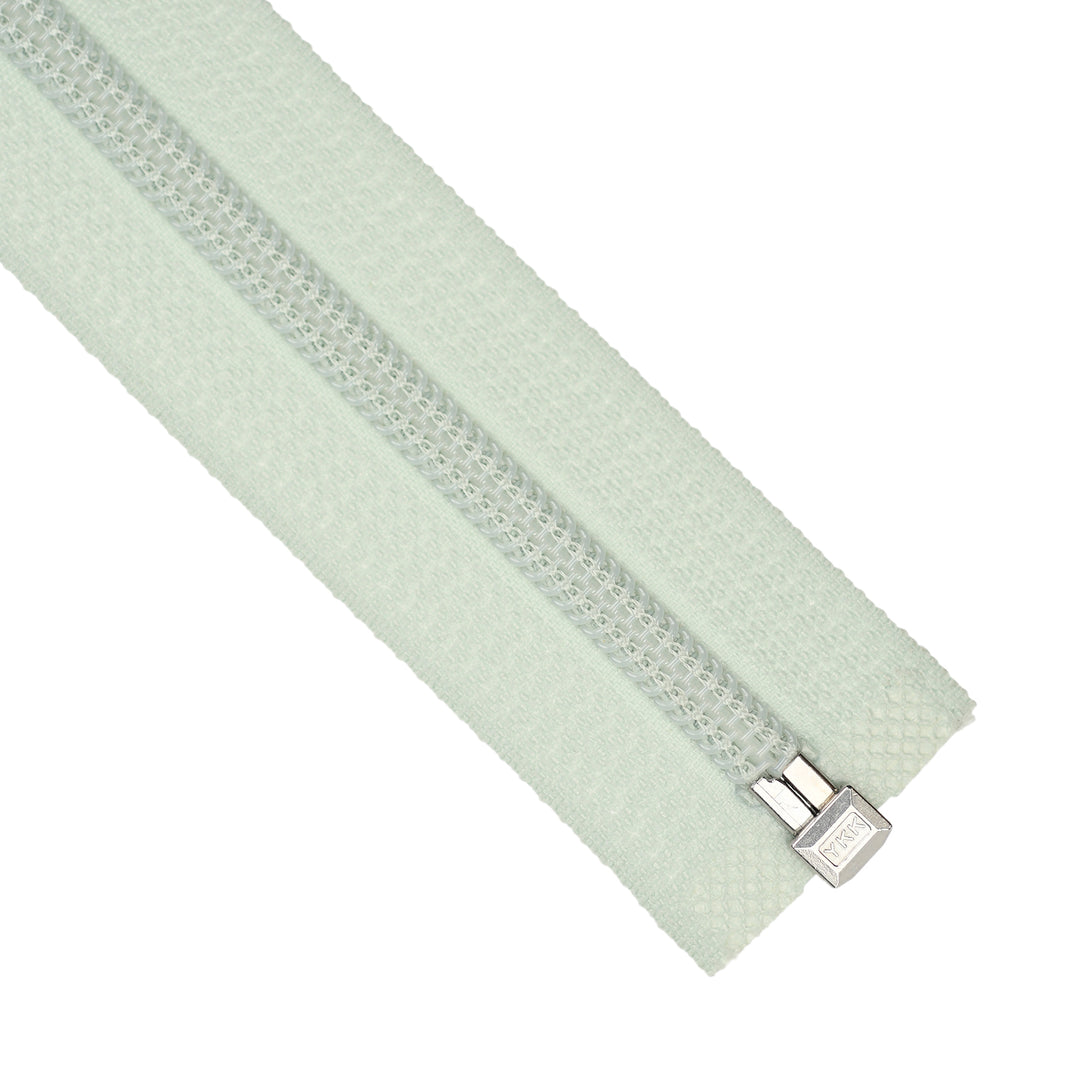 YKK NYLON OPEN-END ZIP NO.5 COL 821 SEA GLASS