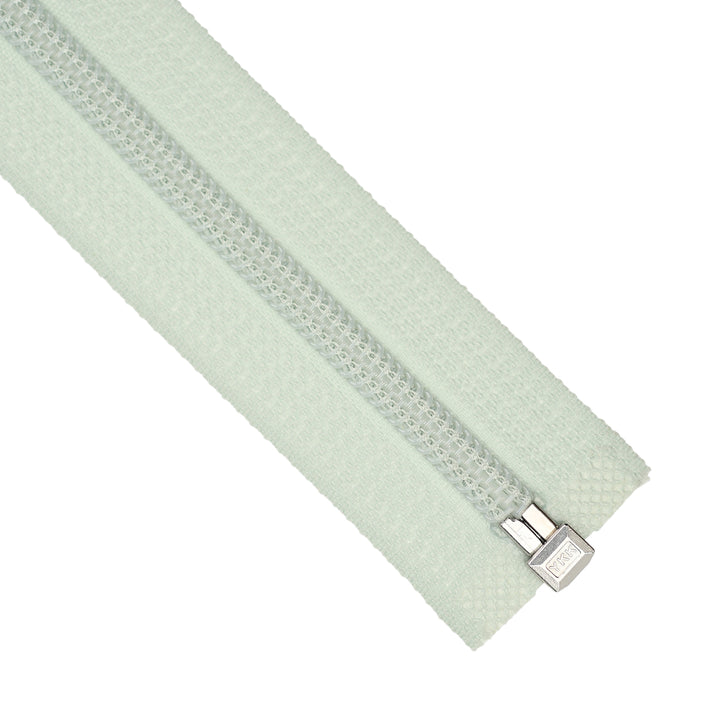 YKK NYLON OPEN-END ZIP NO.5 COL 821 SEA GLASS